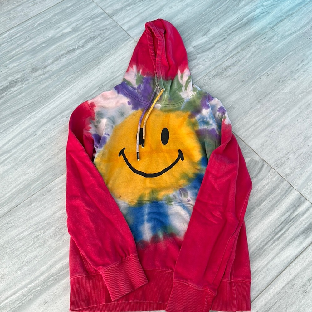 chinatown market hoodie size small tie dye
